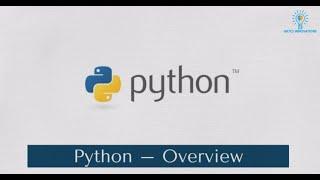 Python - Brief Overview | GKTCS Innovations