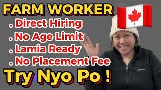 Farm Worker Jobs in Canada No Placement Fee | Direct Hire | Buhay Canada |