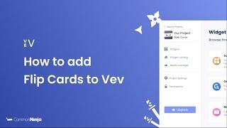 How to add Flip Cards to Vev