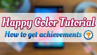 Happy Color Tutorial: How to get achievements