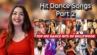 Top 100 Dance Hits Of Bollywood Of All Time Reaction | Bollywood Dance Songs (PART- 2)