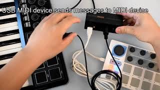 [DOREMiDi]Use USB MIDI HOST To Connect USB and DIN MIDI Interface Instruments