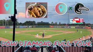 TOURING Dow Diamond in Midland, MI‼️️️ (Great Lakes Loons) #milb #loons