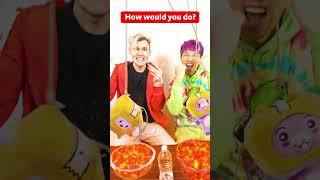 How Would YOU Do?  #shorts *INSANE* Bottle Flip Challenge LankyBox TikTok