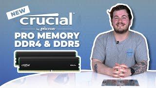 No-Fuss DDR4 & DDR5 RAM – Crucial Pro Desktop Memory