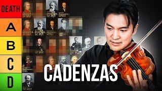 Ranking the BEST Cadenzas from Violin Concertos   [Difficulty Tier List]