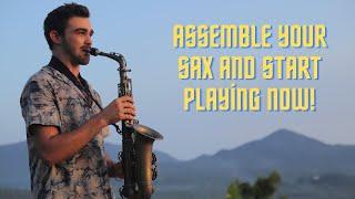 How to Setup, Hold, and  Pack Up The Saxophone