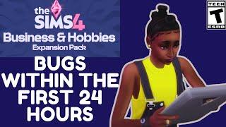 IMPORTANT: BUGS In Sims 4 Businesses & Hobbies Expansion Pack