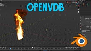 Import and Export openVDB files in Blender!