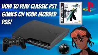 How To Play Classic PS1 ISO/BIN Games On Your Modded PS3 [EASY!] (HEN/CFW) #PS1 #PS3 #CFW