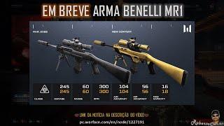 Warface - Notícia 16-03-2022 (Em Breve - Arma Benelli MR1)