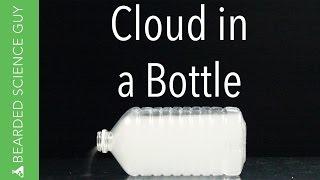 Instant Cloud in a Bottle (Chemistry)