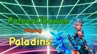 Poteen plays Paladins, Io *Sacrifice* Talent with relaxing music (11-19-22)