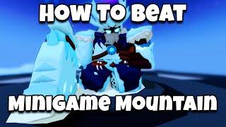 How To Beat The Minigame Mountain For Holiday Event 2024 In Roblox Bedwars