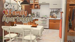 Уютная семейная квартира│Строительство│Cozy Family Apartment│SpeedBuild│NO CC [The Sims 4]