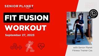 Fit Fusion with Cas - Cardio Workout for Older Adults - September 27, 2023