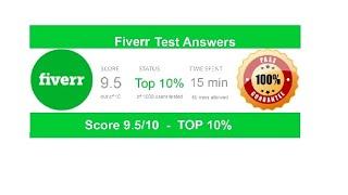 How to Pass Fiverr Social Media Marketing Test | Fiverr Skill Test 2021 |How to Earn Money on Fiverr