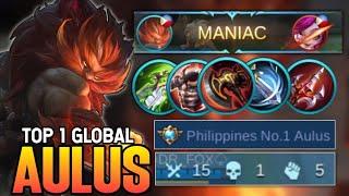 Supreme No.1! Aulus Best Build 2021 | Top 1 Global Aulus Gameplay | Mobile Legends