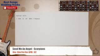  Send Me An Angel - Scorpions Guitar Backing Track with chords and lyrics