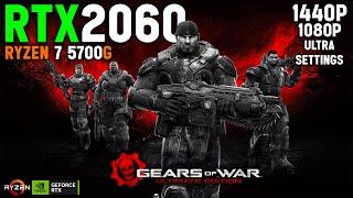 Gears of War: Ultimate Edition | RTX2060 6GB + Ryzen 7 5700G + 16GB RAM