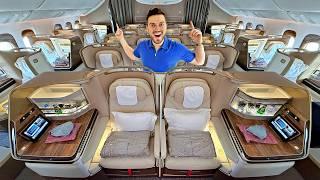 Emirates A350 Inaugural Flight + NEW 777 Comparison