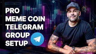 How to Setup TELEGRAM for your MEME COIN Project Like a Pro