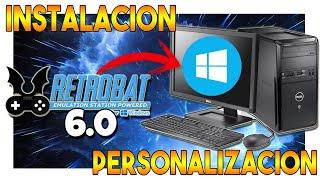 ️Updated 2024! RETROBAT 6.0 basic TUTORIAL. Your RETRO console under WINDOWS.