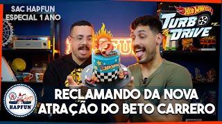 Nova atração do BETO CARRERO: boa ou ruim? OBRAS demais no parque etc | SAC Hapfun