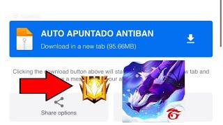 REGEDIT AUTO APUNTADO ANTIBAN PARA ANDROID 100% TODO ROJO