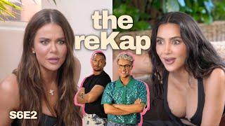 Khloé's SHOCKING Revelation To Lamar & Kim Reveals Why She Divorced Kanye | reKap: Kardashians S6E2