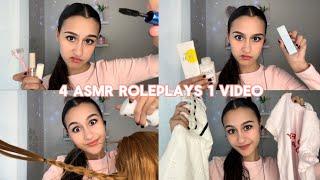 4 ASMR RPS 1 VID *makeup, tilly’s store, sephora, & obsessed girl..