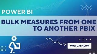 HANDEL BULK MEASURES IN POWER BI | HOW DO YOU COPY AND PASTE MULTIPLE MEASURES IN POWER BI