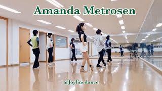 Amanda Matrosen - Linedance(High Beginner)#amanda#joylinedance