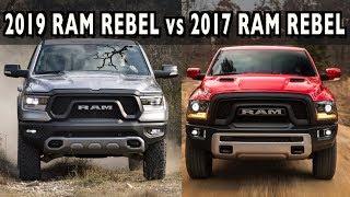 Old vs. New: 2019 Ram 1500 Rebel vs. 2017 Ram 1500 Rebel on Everyman Driver