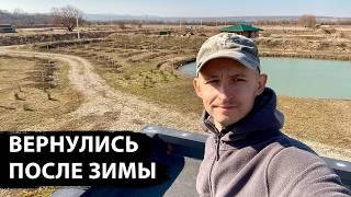 МЫ ВЕРНУЛИСЬ спустя 3 месяца на поместье, обход после зимы и морозов