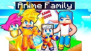 Having an ANIME Family in Minecraft!