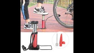 Portable Mini Foot Air Pump for Bicycle, Bike, Car and Football Hand Ball Inflator