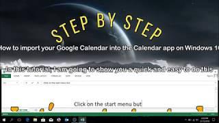 Google Calendar on Windows 10 PC