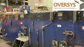 VIDEO OVERSYS - U63611222 - HYCORR 5 COLORS FLEXO ROTARY DIE CUTTER