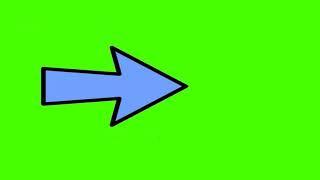 moving arrow green screen free #greenscreen