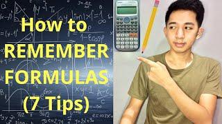 HOW TO REMEMBER FORMULAS in the BOARD EXAM?? (7 Tips)