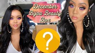 BIJOU BEAUTY BOX -DECEMBER 2019  || UNBOXING & TRY-ON / TUTORIAL || NEW SUBSCRIPTION BOX