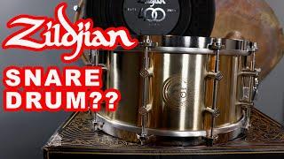 ZILDJIAN MADE A SNARE DRUM? - 400th Anniversary @ZildjianCompany  Snare Unboxing & Demo!