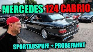 Mercedes 124 Cabrio - Neue Rad-/Reifenkombination, Sportauspuff + Probefahrt!