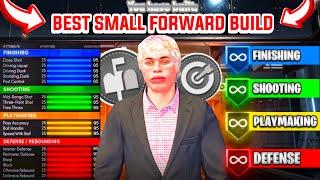 BEST SMALL FORWARD BUILD 2K22 CURRENT GEN! BEST ALL AROUND SF BUILD In NBA 2K22! NBA2K22 CURRENT GEN