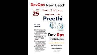 DevOps Training New Batch on june 25 2023