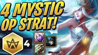 The OVERPOWERED 4 MYSTIC Strategy! | Teamfight Tactics Set 2 | TFT | League of Legends Auto Chess