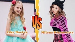 Like Nastya VS Milana Khametova Transformation 2024  From Baby To Now