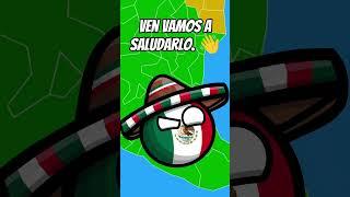 (CON MI VOZ) México y EE.UU cambian sus PLANTILLAS- (Humor) #countryballs #mexico #usa #xd