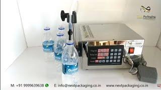 Small Water Filling Machine , Low Cost Liquid Filling Machine, harpic filling machine